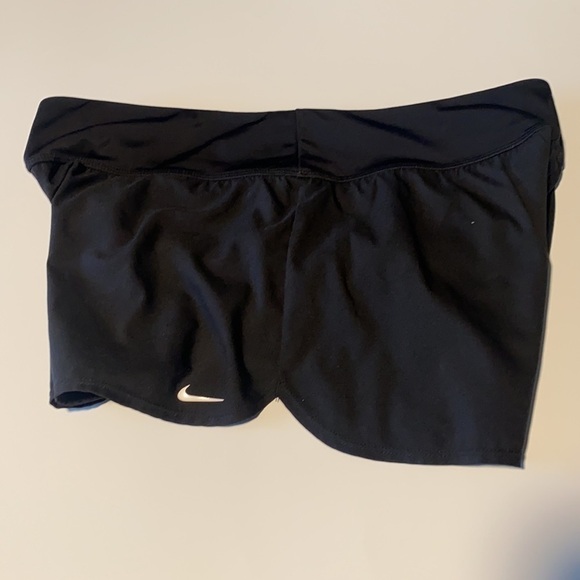 Nike Pants - Black Nike running shorts built in underwear Large